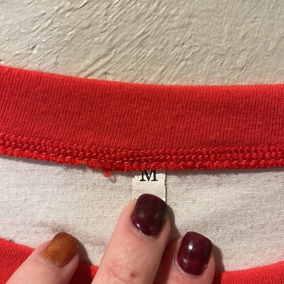 Christmas 3/4 sleeve shirt! Size medium EUC - Picture 2 of 3